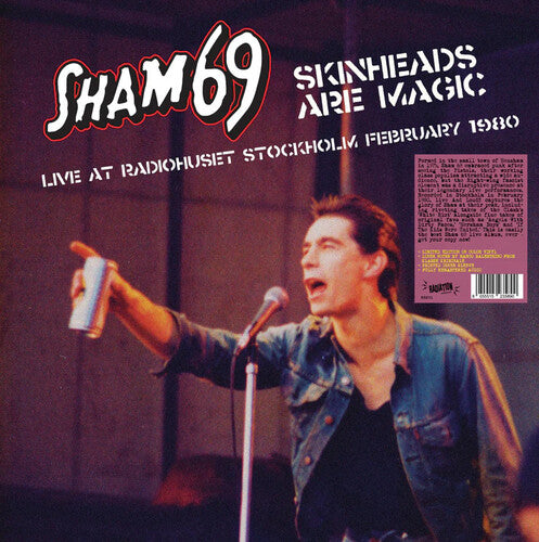 Sham 69 - Skinheads Are Magic: Live In Stockholm February 1980 [LP - Red Marble]