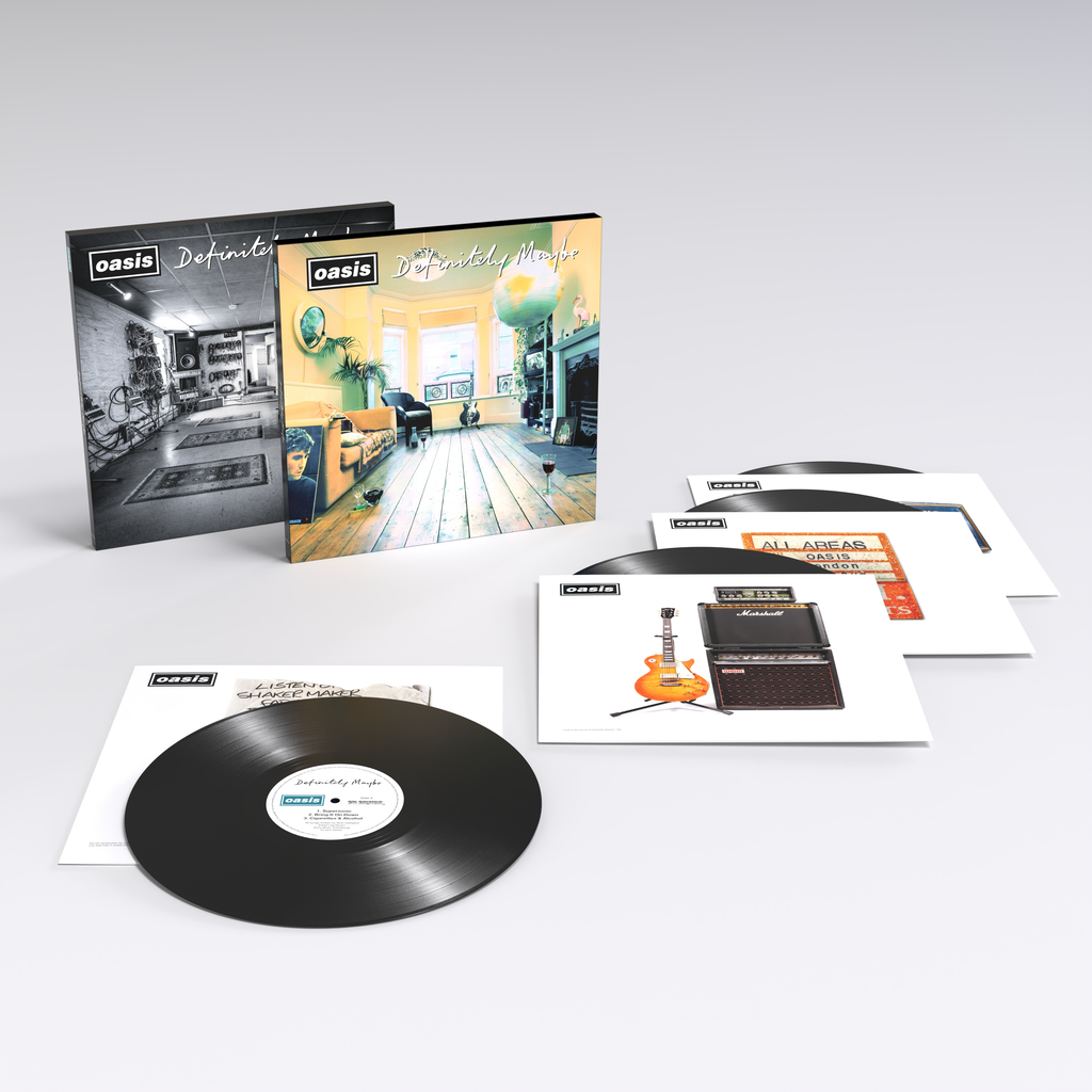 Oasis - Definitely Maybe (30th Anniversary) [4xLP - Deluxe] – Seasick ...