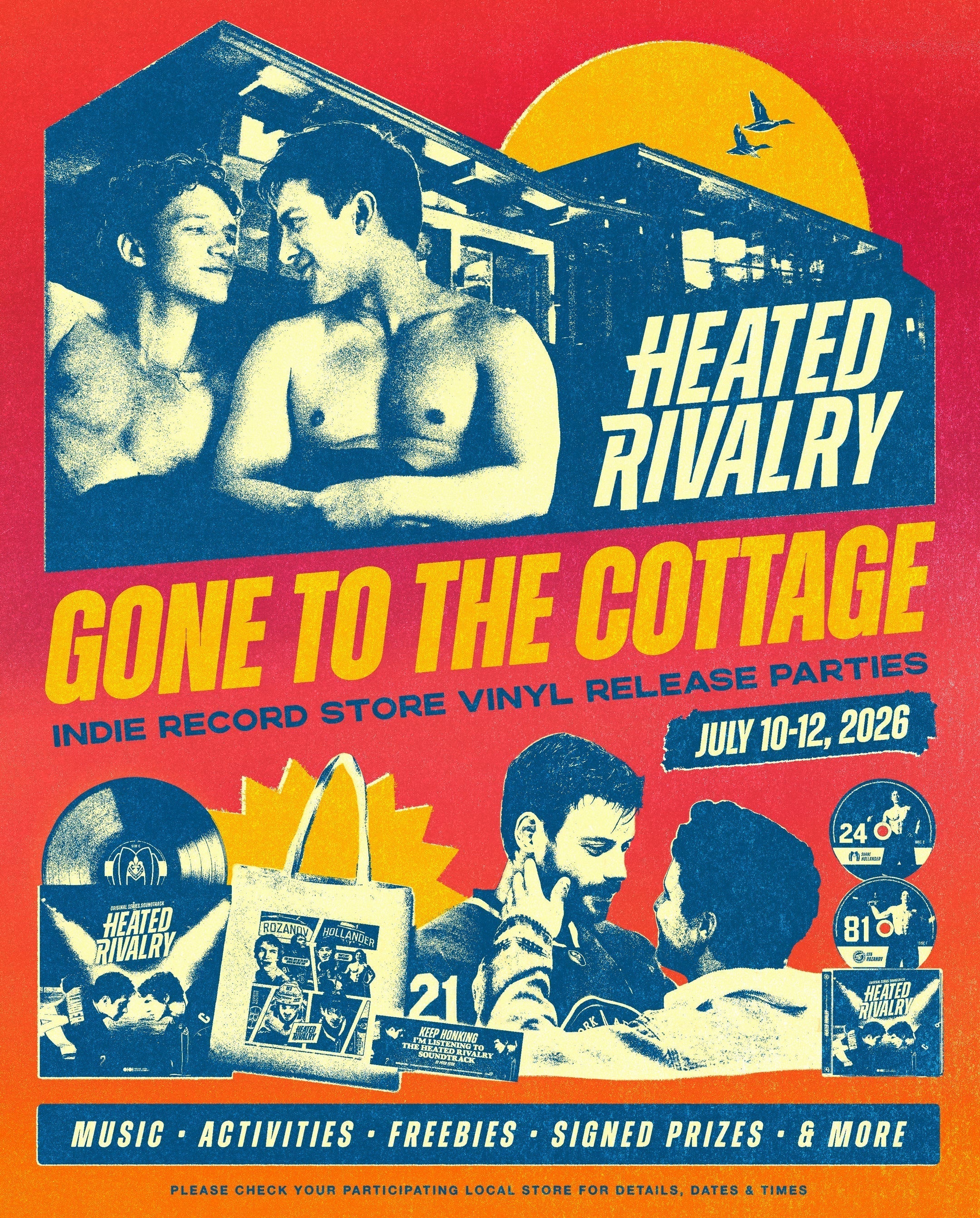 Gone To The Cottage: Heated Rivalry Indie Record Store Release Party