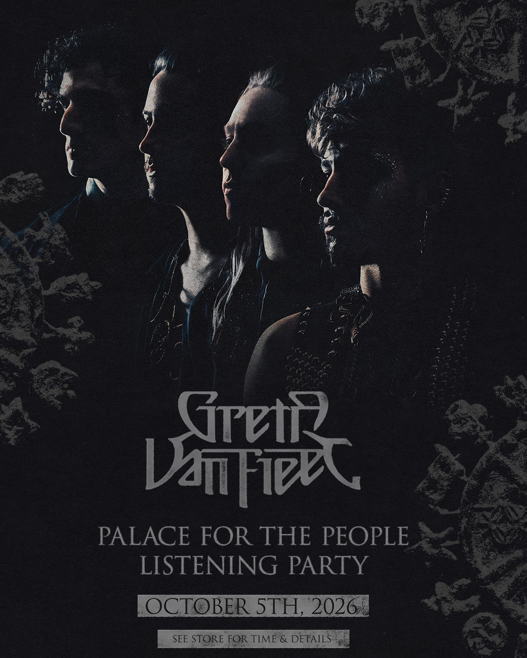 Greta Van Fleet: Palace For The People Advance Listening Party