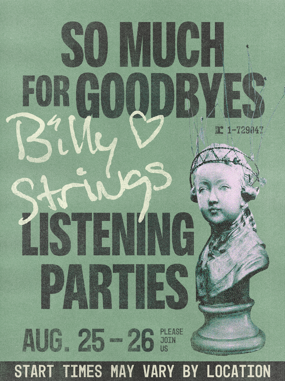 Billy Strings: So Much For Goodbyes Advance Listening Party