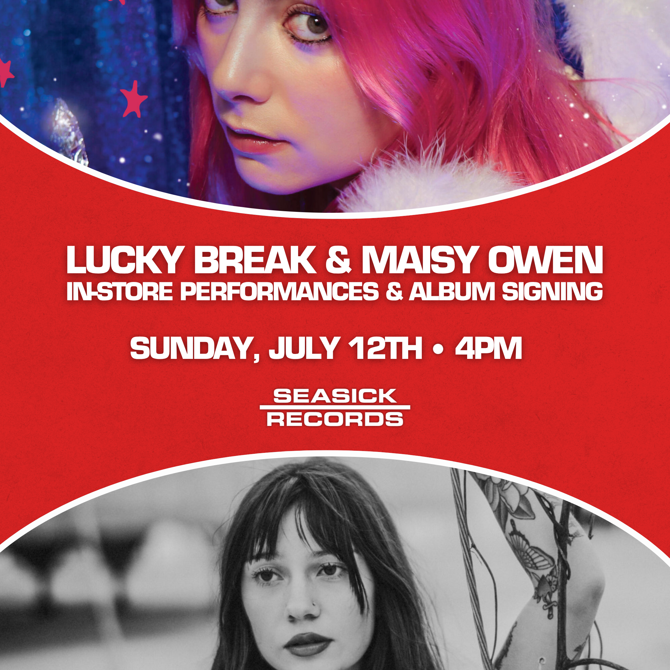 In-Store Performance: Lucky Break & Maisy Owen