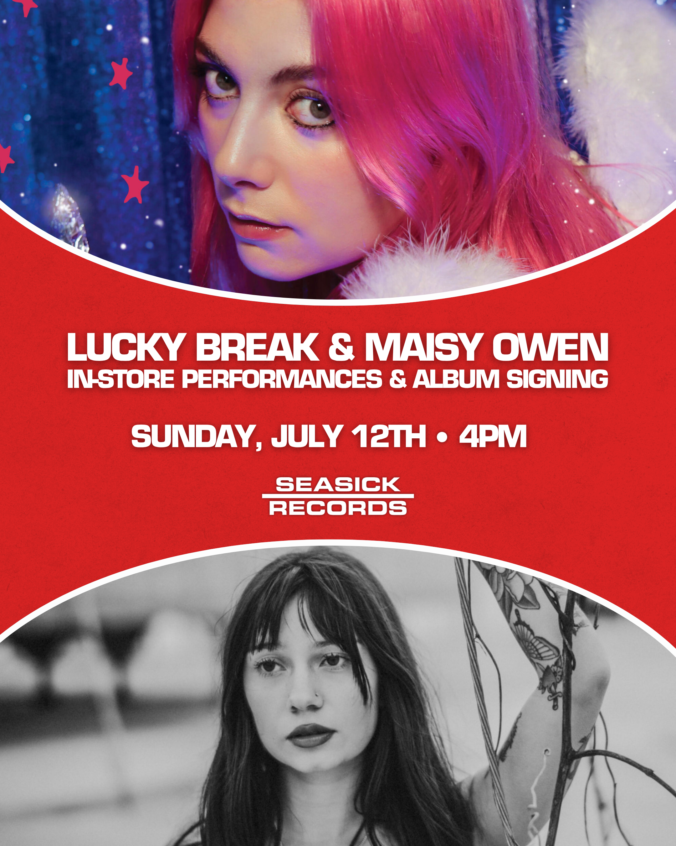In-Store Performance: Lucky Break & Maisy Owen