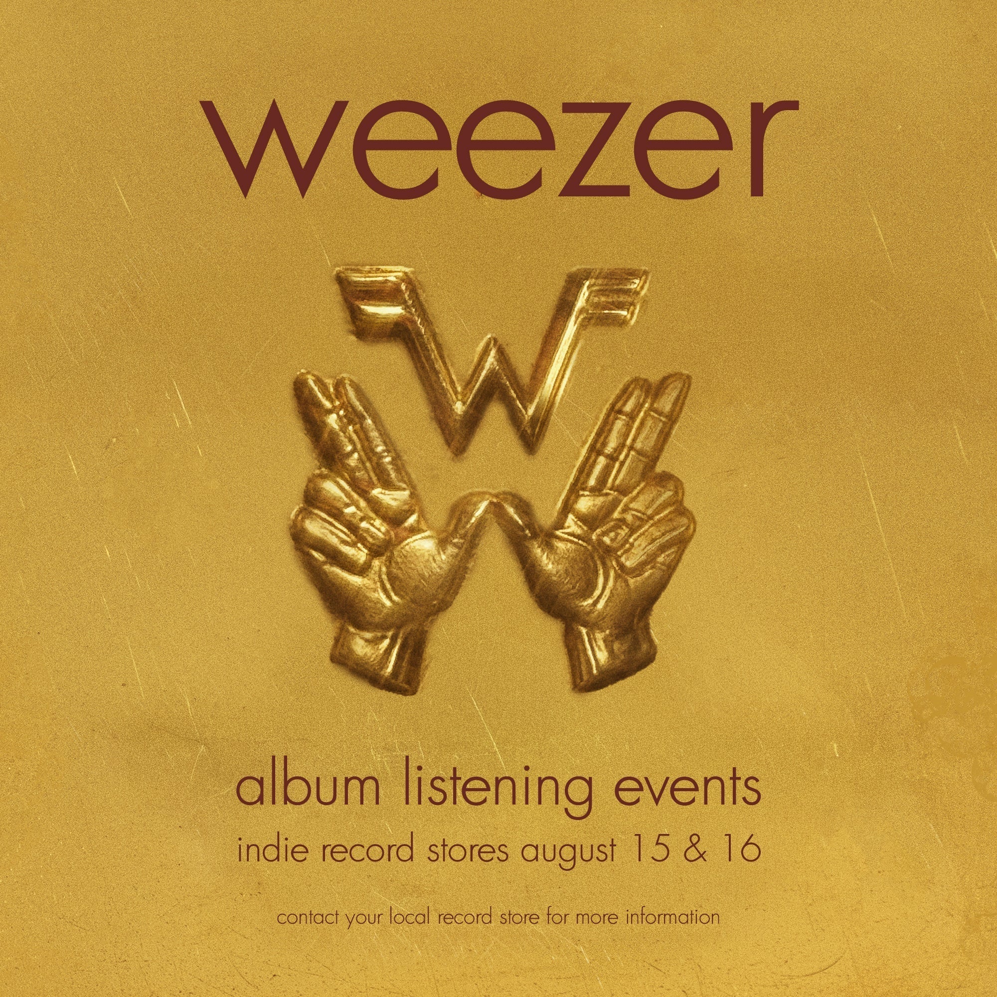 Weezer Advance Listening Party