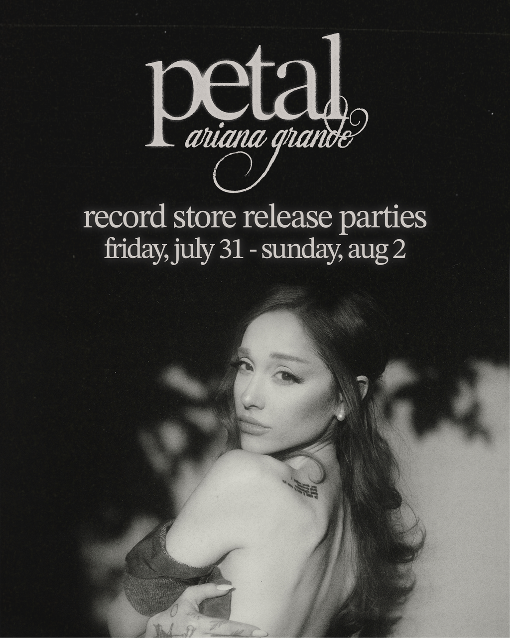 Ariana Grande: Petal Release Day Listening Party