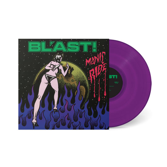 BL'AST - Manic Ride [LP - Purple]