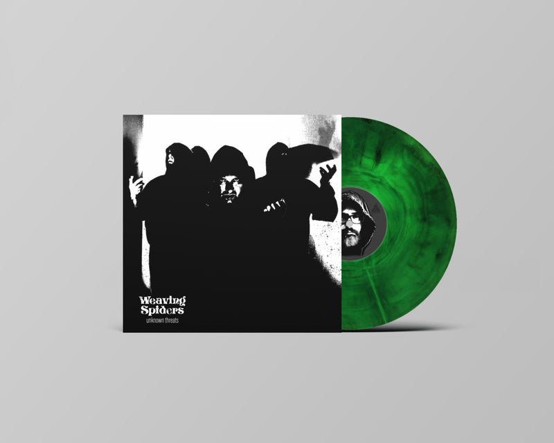 Weaving Spiders - Unknown Threats [LP - Black/Green Galaxy]