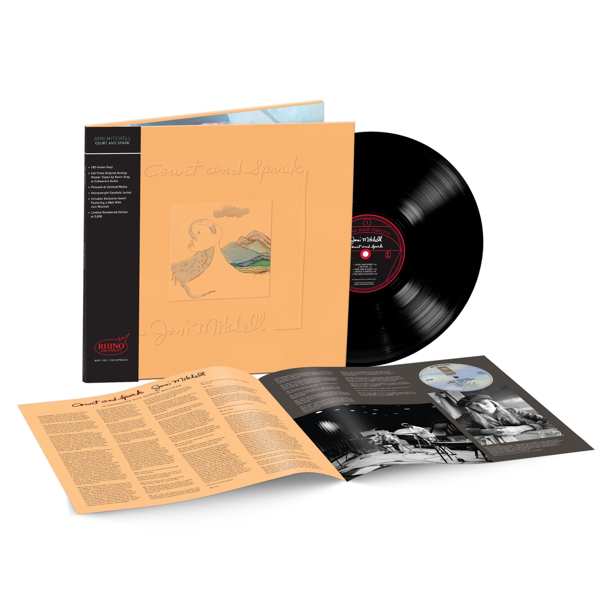 Joni Mitchell - Court And Spark (ROCKtober 2026) [LP - Rhino High Fidelity]