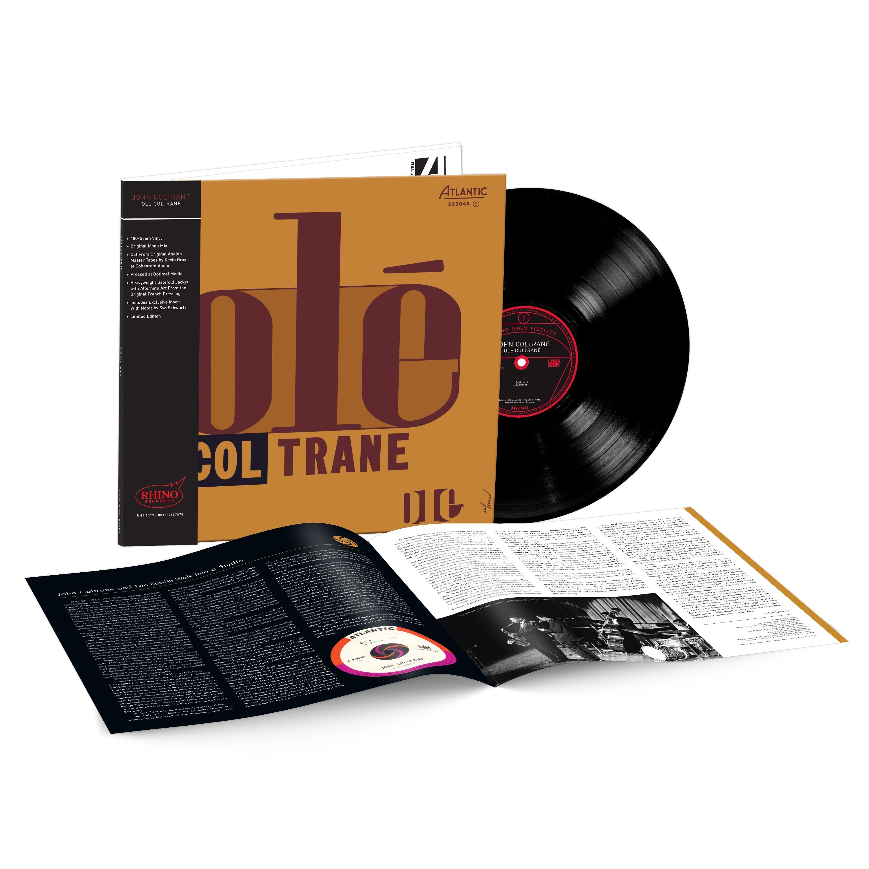 John Coltrane - Ole Coltrane [LP - Rhino Hi-Fi]