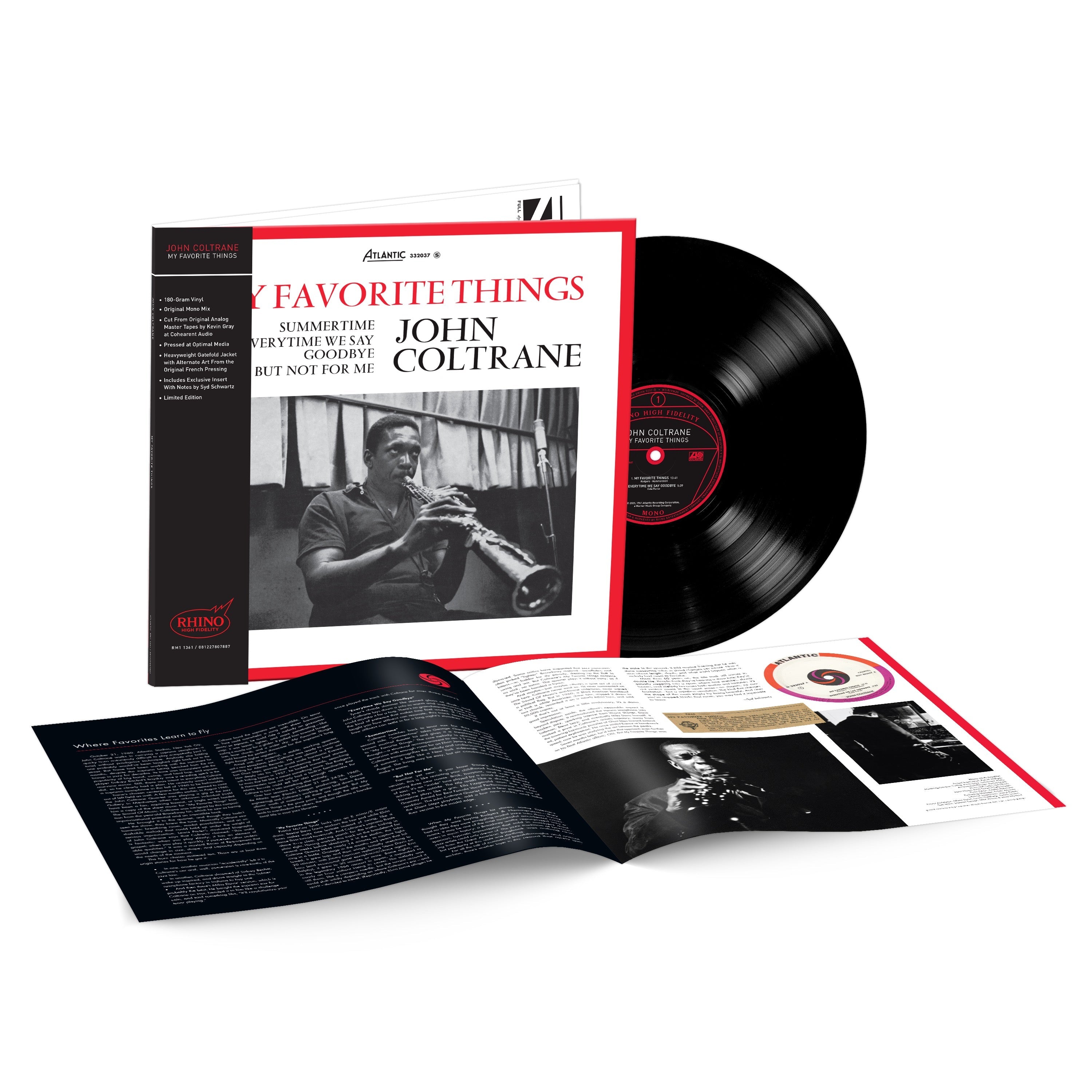 John Coltrane - My Favorite Things (Mono) [LP - Rhino Hi-Fi]