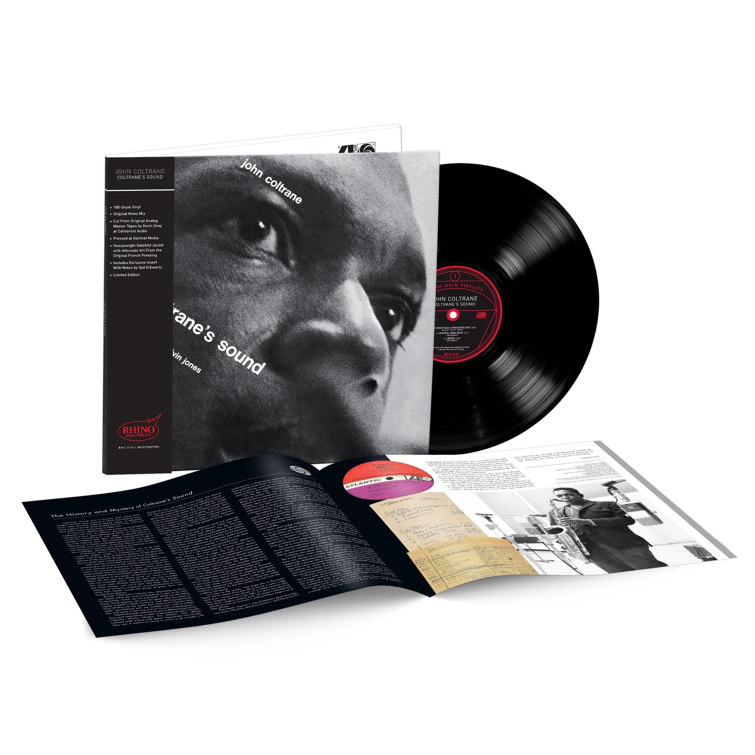 John Coltrane - Coltrane's Sound (Mono) [LP - Rhino Hi-Fi]