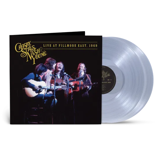 Crosby, Stills, Nash, & Young - Live At Fillmore East 1969 [2xLP - Clear]