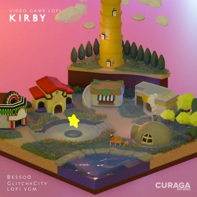 Besso0 / GlitchxCity - Video Game Lofi: Kirby [LP - Sakura Pink]