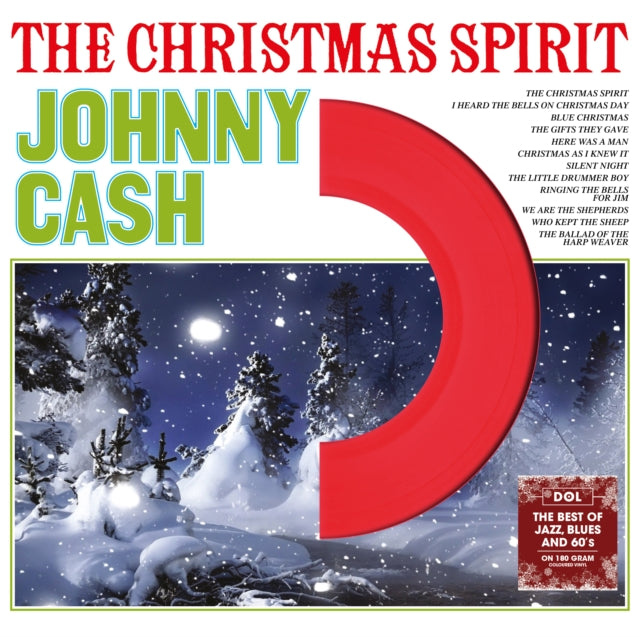 Johnny Cash - The Christmas Spirit [LP - Red]