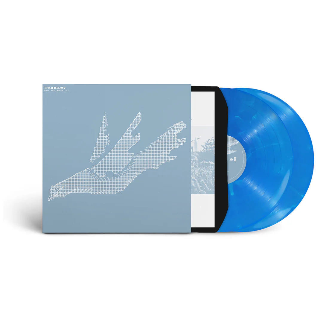 Thursday - Full Collapse (Live) (Autographed) [2xLP - Blue/White/Grey Smoke]