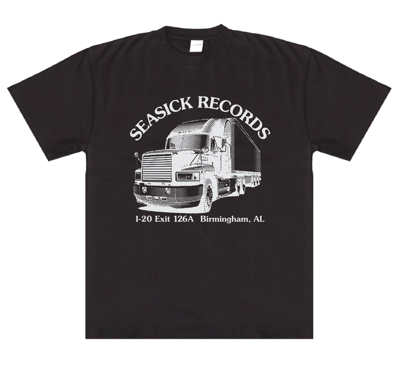 Seasick Truck T-Shirt - Black