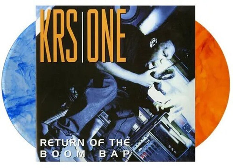 KRS-ONE - Return Of The Boom Bap (30th Anniversary) [2xLP - Blue Swirl/Orange Swirl]