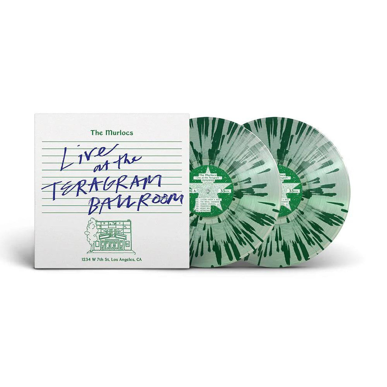 Murlocs, The - Live At The Teragram Ballroom [2xLP - Coke Bottle Clear w/ Evergreen Splatter]