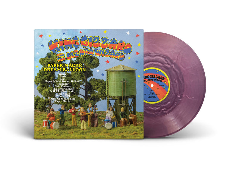 King Gizzard & The Lizard Wizard - Paper Mache Dream Balloon [2xLP - Pink Seaglass]