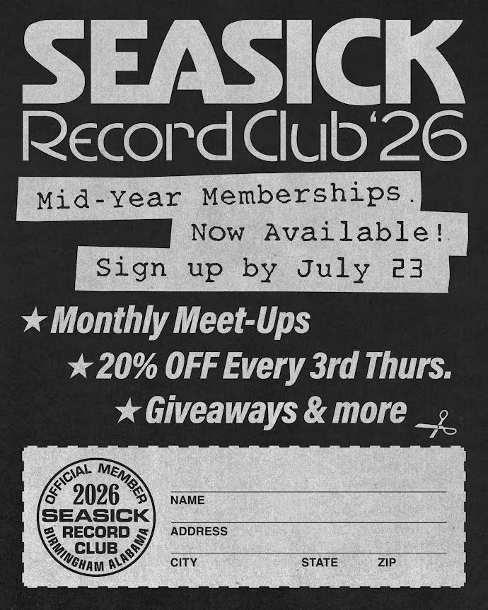 Seasick Record Club 2026 (Mid-Year)
