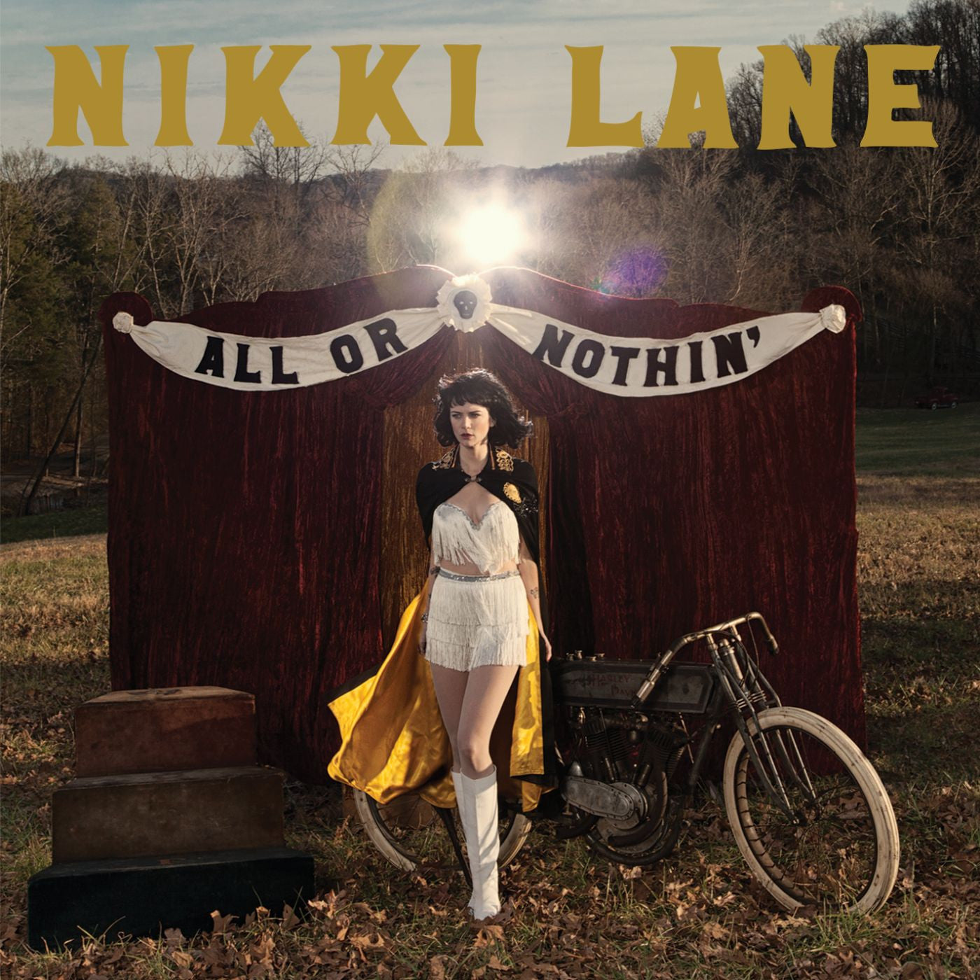 Nikki Lane - All or Nothin' [LP - Metallic Silver/Yellow Swirl]