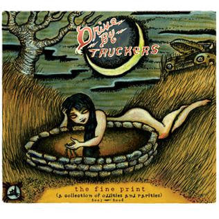 Drive-By Truckers - The Fine Print [LP - Crystal Blue Curacao]