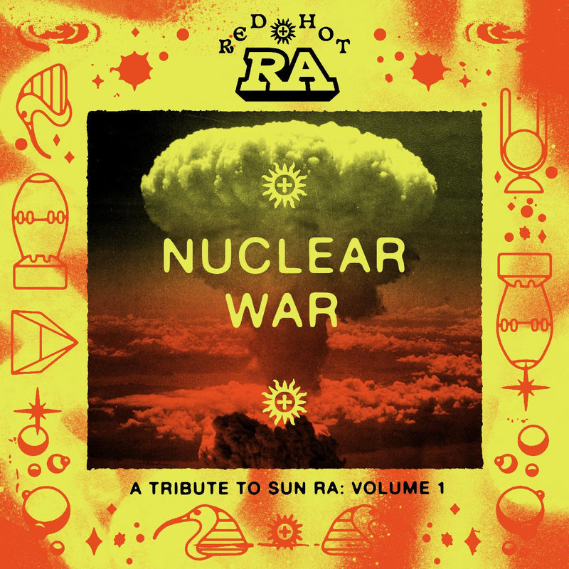 Various Artists - Red Hot & Ra: Nuclear War [LP - Orange/Yellow Splatter]