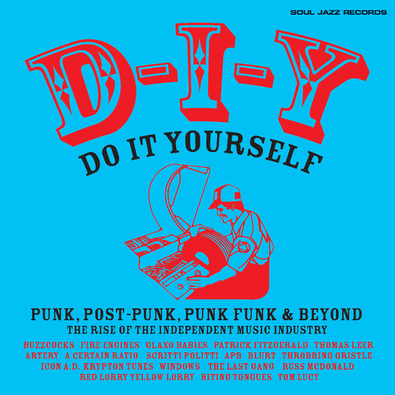 Soul Jazz Records Presents - D-I-Y: Do It Yourself: Punk, Post-Punk, Punk Funk & Beyond: The Rise Of The Independent Music Industry [2xLP - Orange/Transparent]