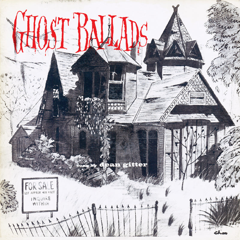 Dean Gitter - Ghost Ballads [LP - Clear/Orange Pumpkin Swirl]