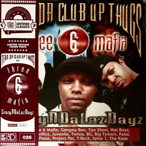 Three 6 Mafia - Tear Da Club Up Thugs: Crazyndalazdays  [2xLP - Red]