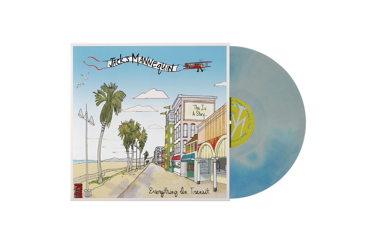 Jack's Mannequin - Everything In Transit [LP - Blue/Indie Exclusive]