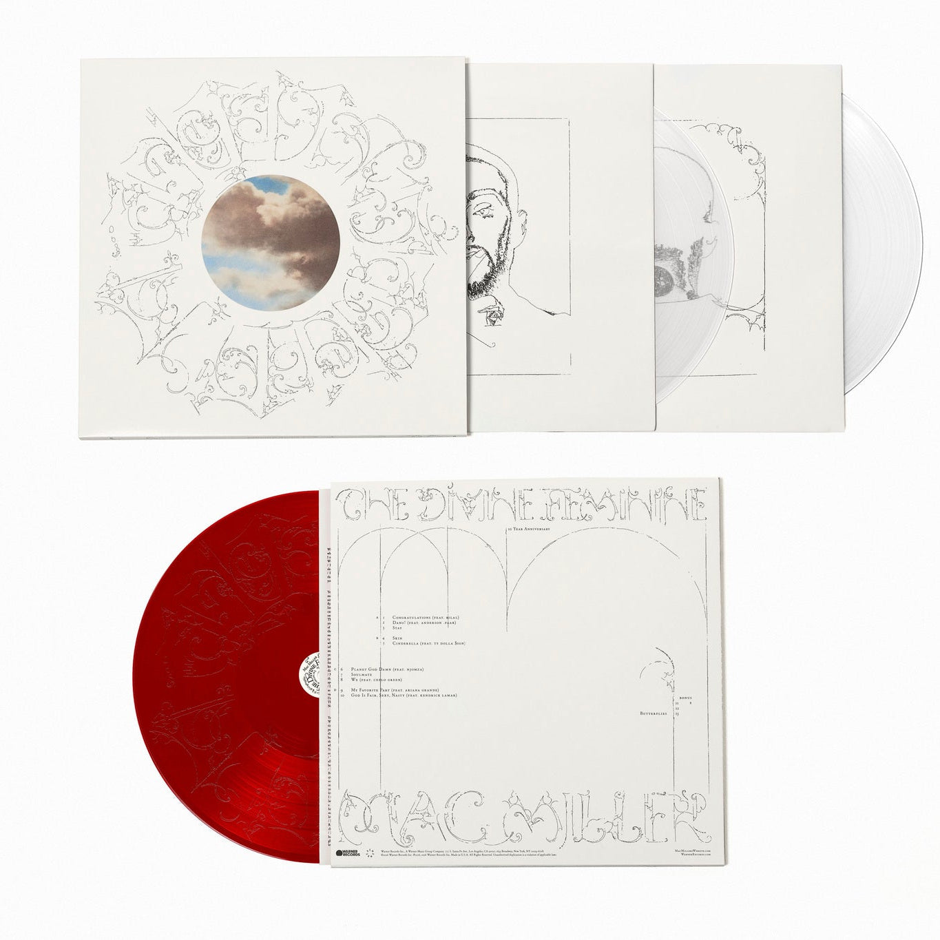 Mac Miller - The Divine Feminine (10th Anniversary) [3xLP - Milky Clear/Ruby]