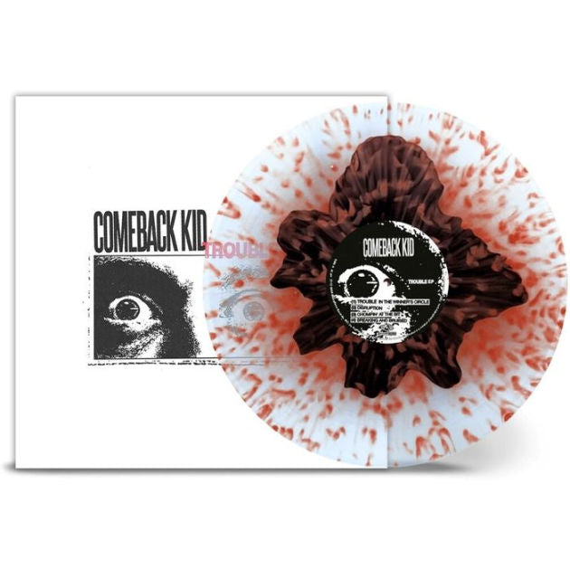 Comeback Kid - Trouble EP [LP - Clear/Black Yolk w/ Red Splatter]