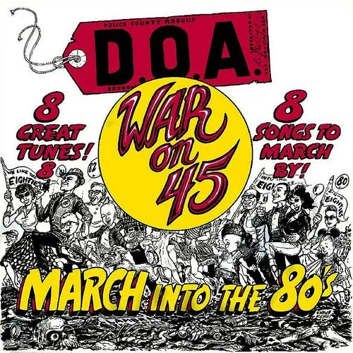 D.O.A. - War On 45 (40th Anniversary) [LP - Yellow]