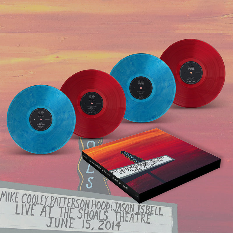 Mike Cooley, Patterson Hood, & Jason Isbell - Live At The Shoals Theatre [4xLP - Blue/Red]