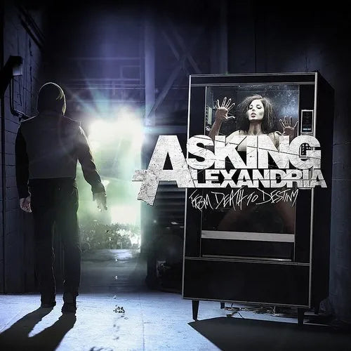 Asking Alexandria - From Death To Destiny [2xLP - Ultra Clear W/ Black, Cyan and Blue Jay Splatter]