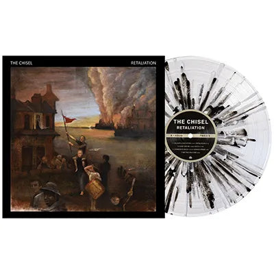 Chisel, The - Retaliation [LP - Clear w/ Black/White Splatter]