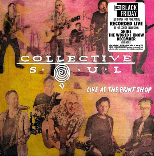 Collective Soul - Live At The Print Shop [LP - Hot Pink]