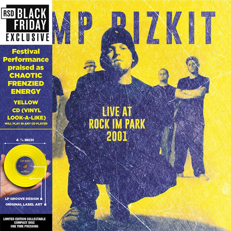Limp Bizkit - Rock Im Park 2001 [2xLP - Blue & Yellow Marble]