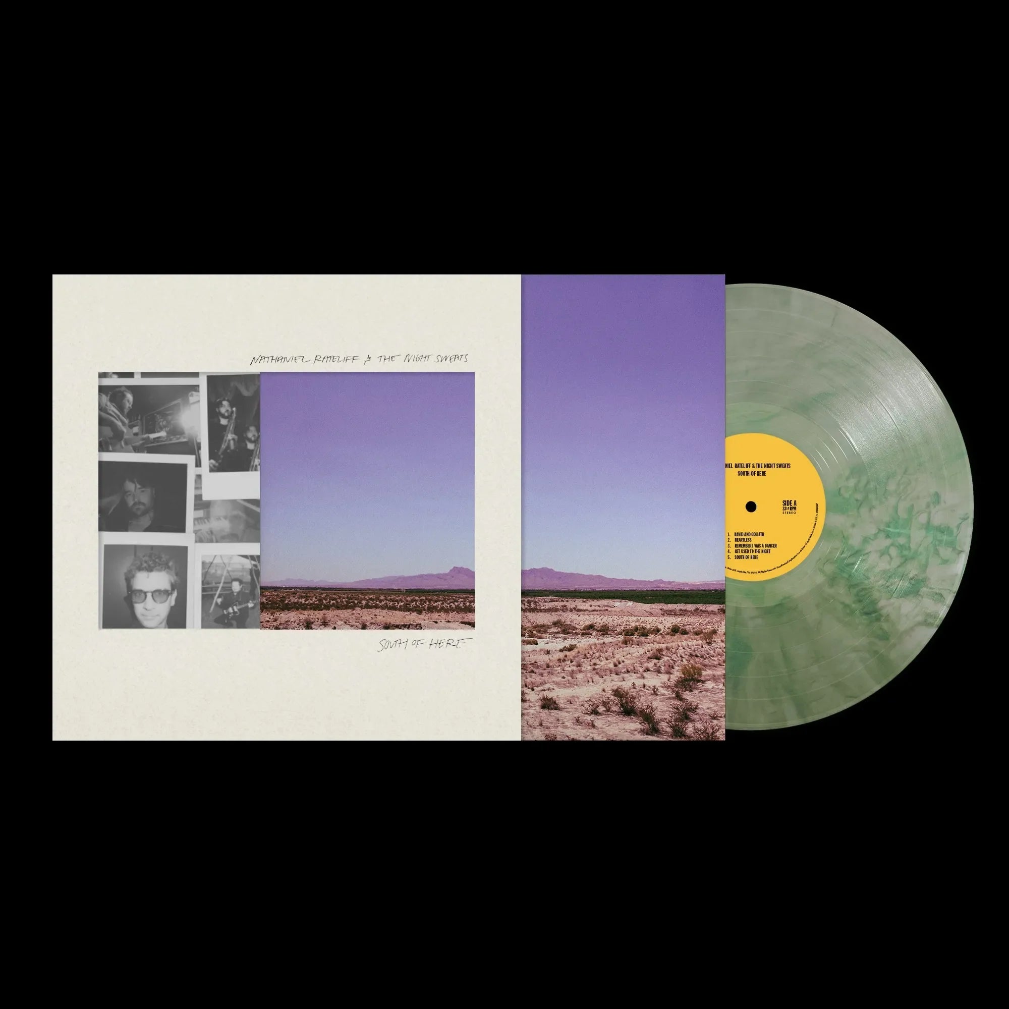 Nathaniel Rateliff - South of Here [LP - Iridescent Green]
