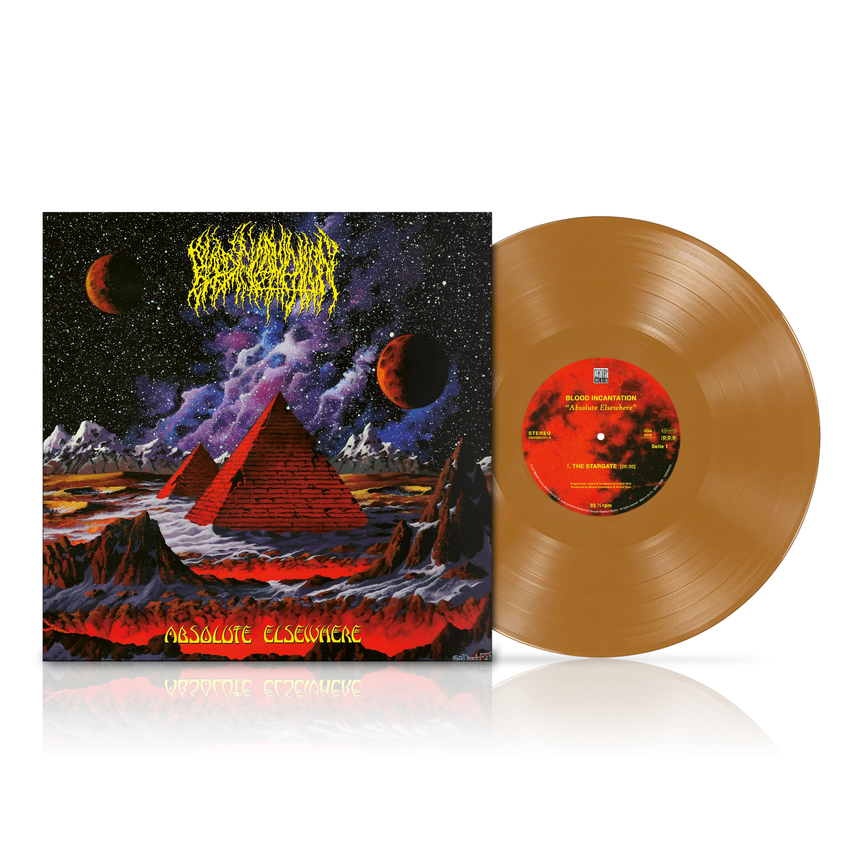 Blood Incantation - Absolute Elsewhere [LP - Gold]