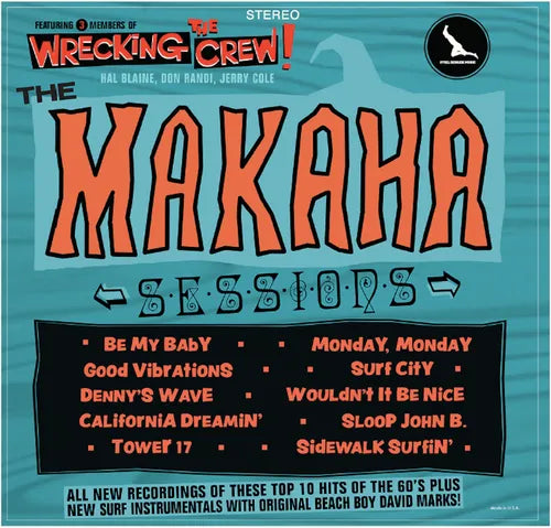 Wrecking Crew, The (Hal Blaine, Don Randi, Jerry Cole, David Marks) - THE MAKAHA SESSIONS [LP]