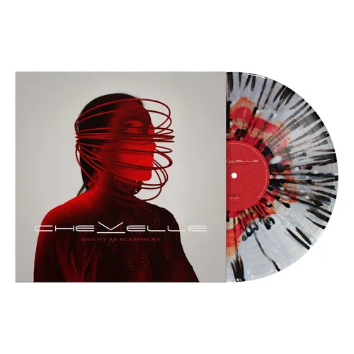 Chevelle - Bright As Blasphemy [LP - Ruby In Clear w/ White & Black Splatter]