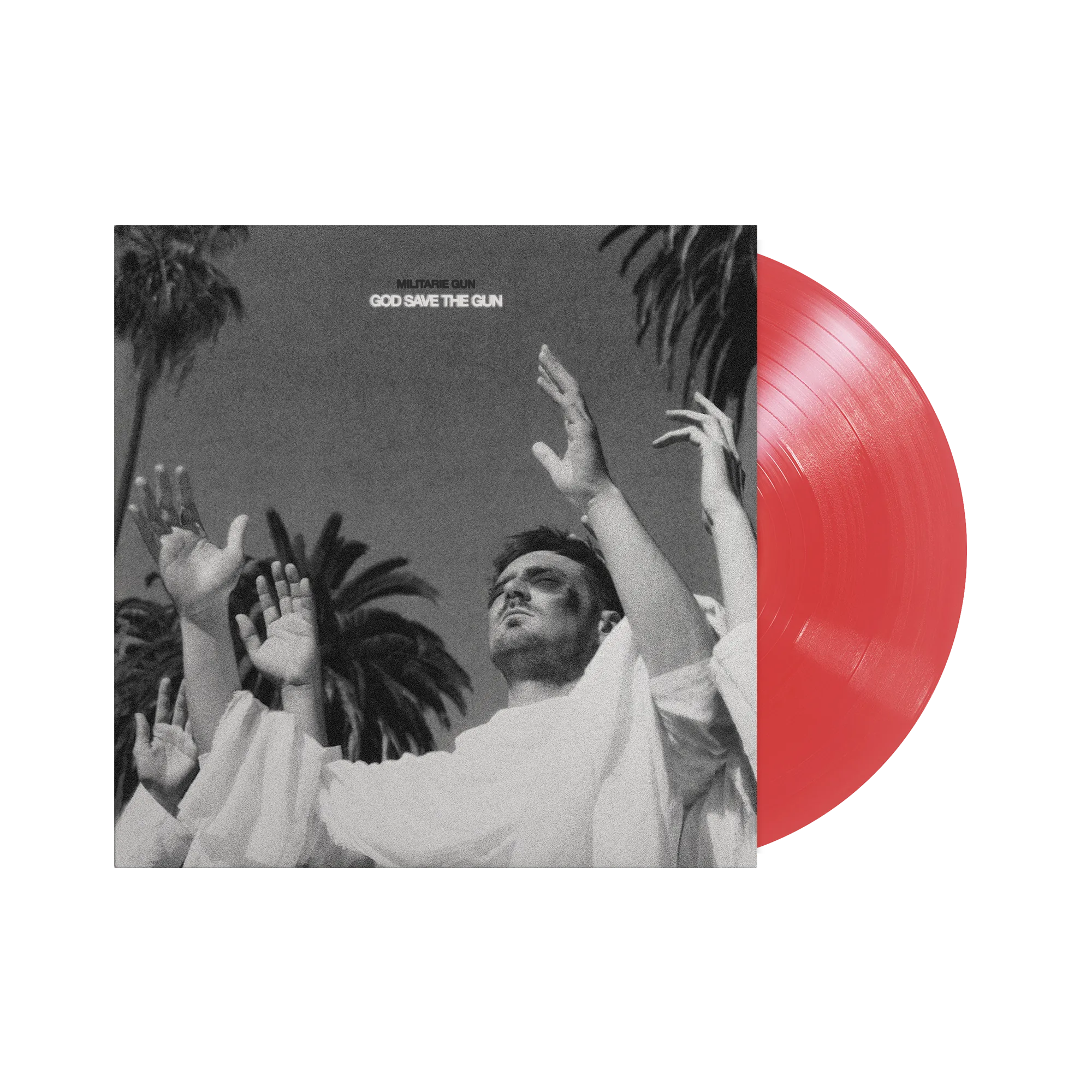 Militarie Gun - God Save The Gun [LP - Translucent Red]