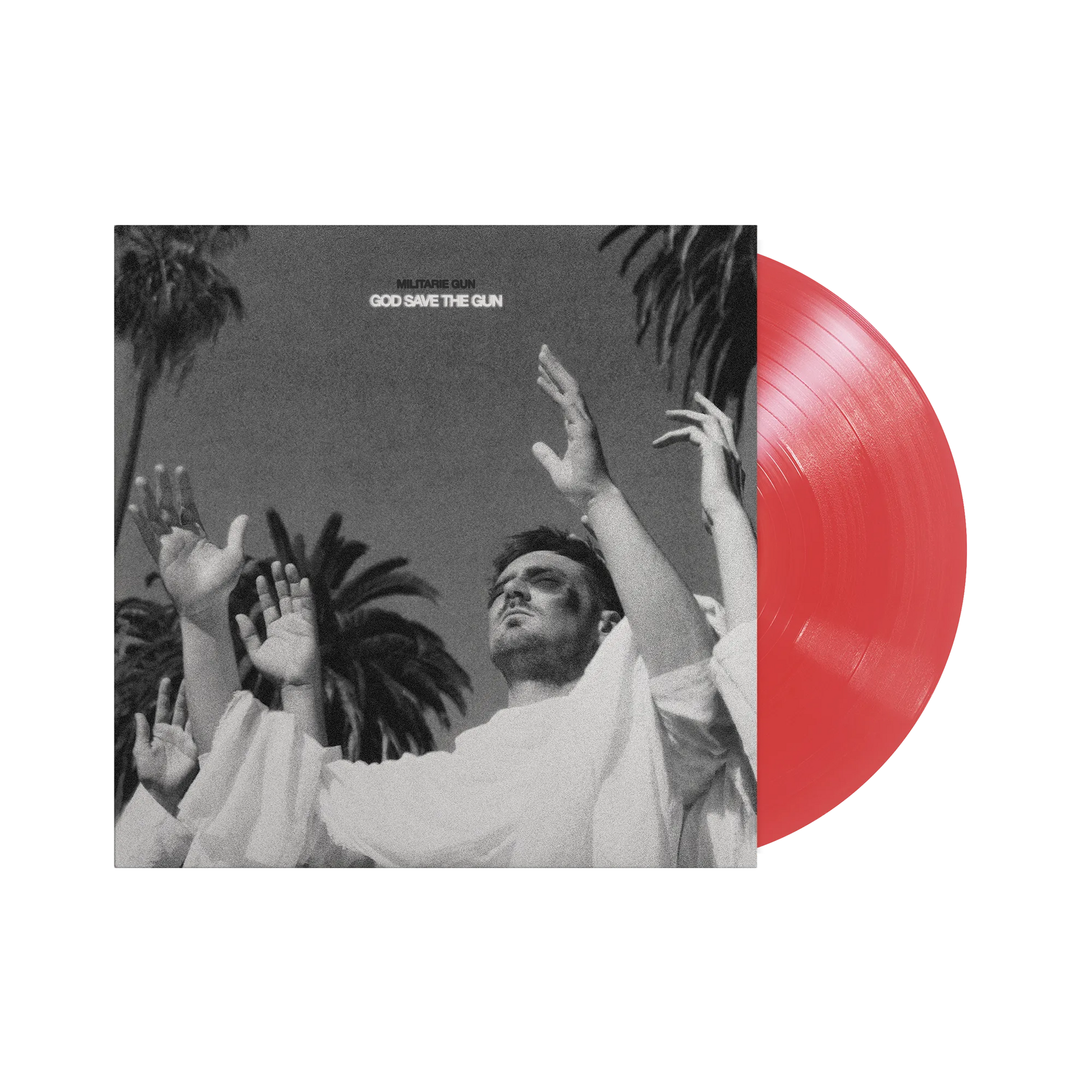 Militarie Gun - God Save The Gun [LP - Translucent Red]