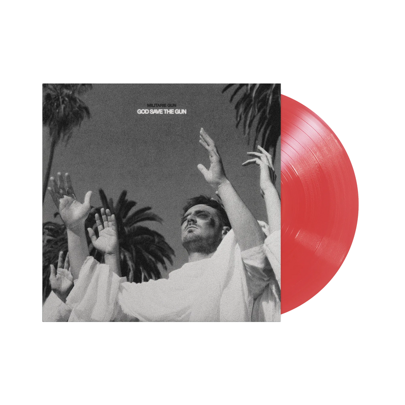 Militarie Gun - God Save The Gun [LP - Translucent Red]