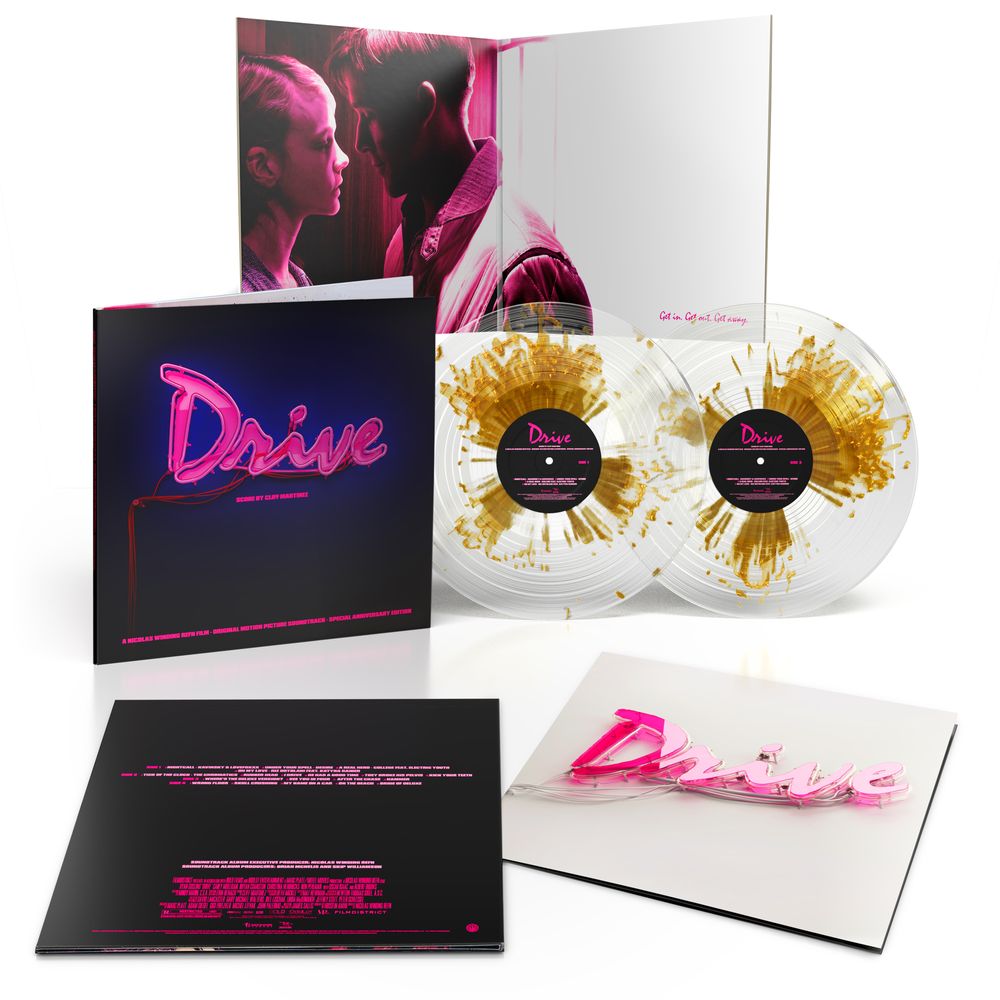 Cliff Martinez - Drive (Original Score) (Alternate Cover) [2xLP - Gold/Clear]
