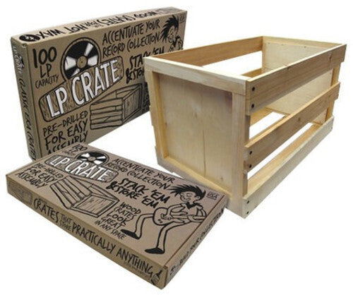 Vinyl Styl "The Original LP Crate" Wooden Crate