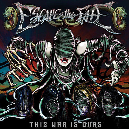 Escape The Fate - This War Is Ours [LP - White W/ Red & Green Splatter]