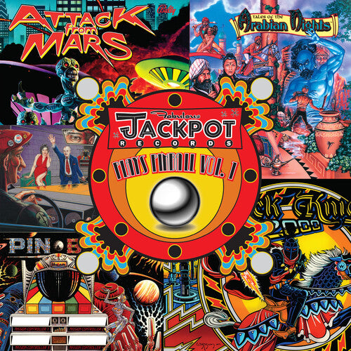Various Artists - Jackpot Plays Pinball Vol. 1 [LP - Orange]